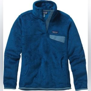 Mint RARE Patagonia Re Tool Snap T Fleece Womens Sz Medium Worn 2x